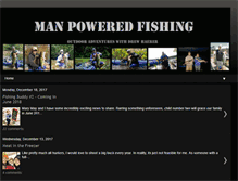 Tablet Screenshot of manpoweredfishing.com
